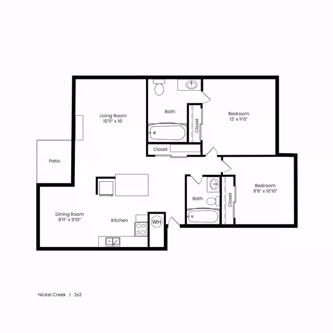 B2 Classic H201 floor plan
